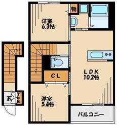 persimmon（パーシモン）の物件間取画像